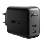 Acefast Dual Fast Charger 40W Black