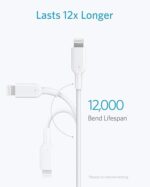 Anker PowerLine USB-C To Lightning Cable 2m White - Image 2