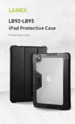 Lanex iPad 11-inch Protective Case Black 2020