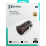 SIKENAI Transparent Mini Car Charger Ca-5