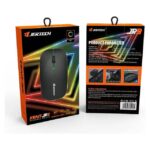 JerTech JR3 Wireless Mouse Rechargabe 5000mAh Black - Image 3