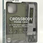 Premium Crossbody Case for iPhone 16 Pro Max – Rugged Protection with Everyday Convenience