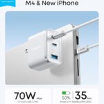 Anker Zolo 70W Charger 4-Port A121C Fast charger Gan