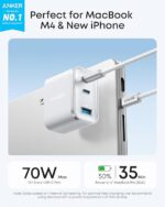 Anker Zolo 70W Charger 4-Port A121C Fast charger Gan