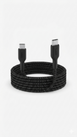 ⁦Belkin Braided Usb-C To Usb-C Cable (Usb Type-C Fast .⁩ - الصورة ⁦2⁩