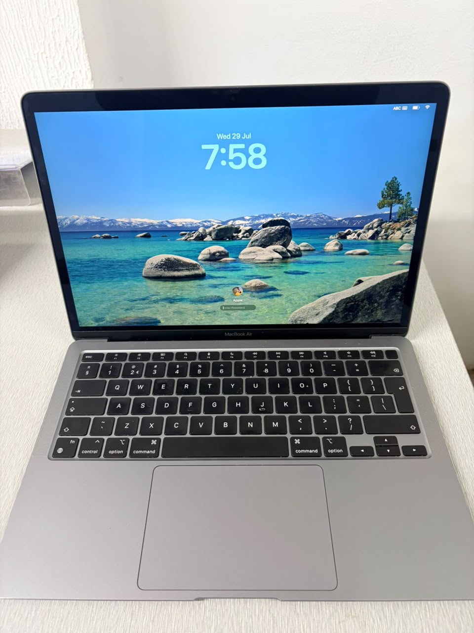 WhatsApp Image 2026-07-29 at 7.59.22 PM (1) MacBook Air 13-inch M1 8-core CPU 7-core GPU 256GB Spacegrey (Used) - Image 1